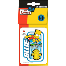 Jees. Освежитель воздуха Simpsons Новая машина, бумажный (8594010379697)