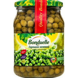 Bonduelle. Горошек зеленый 530гр (3083680959803)