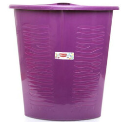 Без ТМ. Кошик для білизни BranQ Зебра кутова 45л шт   (5901098140218)