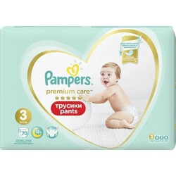 .Pampers. Трусики Pampers Premium Care Размер 3 (Midi) 6-11 кг, 70 шт (001090759955)