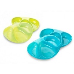 Tommee Tippee. Набор тарелок 3-х секционные 2шт (44027240)