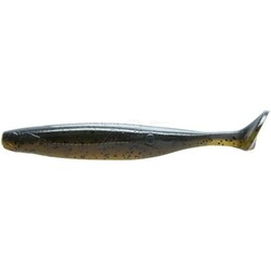 Jackall .Силікон Dagger Minnow 3.5" Maruhata Black-Pumpkin 7 шт(1699.10.69)