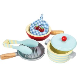 Le Toy Van. Кастрюли и сковородки с прихваткой  (5060023413015)