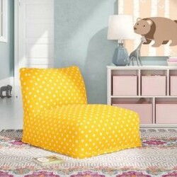 Tia-sport. Бескаркасное кресло Горошек с оборкой 90х70х60 см цвет в ассорт. (sm-0675)