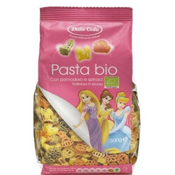 Disney. Паста Disney Чарівна принцеса томат-шпинат органічна 300г   (8016419400371)