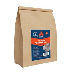 Турбо. Розпалювач Камінний M крафт пакет( 50 шт. в уп.) 4820057792569