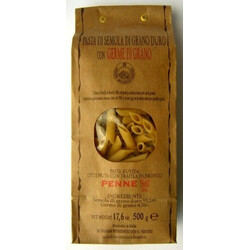 Morelli. Макаронні вироби Morelli Пір'я з пшеничних зародків 500 г(0736320022353)