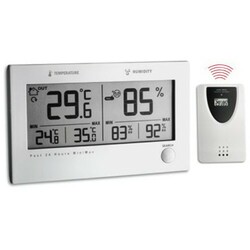 TFA . Термогигрометр цифровой "Twin Plus", внешний радиодатчик, 137х17х83 мм  (303049)