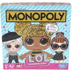 Hasbro. Настольная игра Монополия ЛОЛ Сюрприз (на английском) (5010993640171)