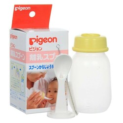 PIGEON. Набор: бутылочка 120 мл с ложечкой. с 3 мес.  арт 03012 (030120)