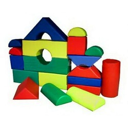 Tia-sport. Мягкий модульный развивающий конструктор МАХ, 21 эл. (sm-0413)