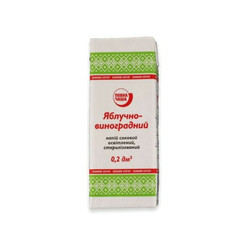 Повна Чаша. Напиток соковый яблочно-виноградный осветленный 0,2л(9865060032801)