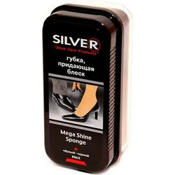 Silver. Губка для взуття надає блиск чорна(  8690757202110)