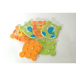 Baby Team. Набір накладок для ванни, 6шт. 0(7420)