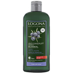 Logona. Био-Шампунь для сухої шкіри голови проти лупи Ялівець, 250мл(4017645036840)