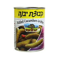 Kvuzat Yavne. Огурцы 10-12 в уксусной рассоле кошерные 540 г(9865060025575)
