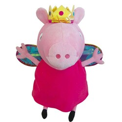 Peppa. Мягкая игрушка - ПЕППА ПРИНЦЕССА С КОРОНОЙ (40 см), (25101)