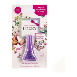 LUCKY. лак д.нігтів "Конфетті-мікс" фіалковий перламутр 5,5 мл(4630073231184)