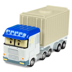 Robocar. Металлическая машинка Терри грузовая фура Poli  (83257) (4891813832577)