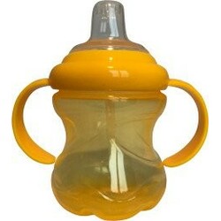 Lindo.Поилка-непроливайка "Premium" з ручками і силіконовим носиком 260мл(A 42)(500426)