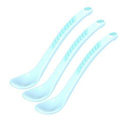 Twistshake. Набір ергономічних ложок для годування 3 шт Ясно-блакитні(69819)
