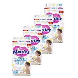Merries. Підгузники Merries L(9-14 кг), 216 шт.(4901301230881)