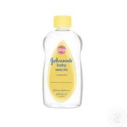 Дитяча олія Johnsons Baby з ромашкою, 200 мл(077049)
