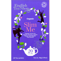 English Tea Shop. Чай трав'яної English Tea Shop Slim Me органічний 20*1,5г.уп(9865060054124)