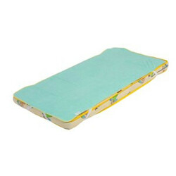 ЭКО ПУПС. Детский непромокаемый наматрасник  Поверхность  Classic, р. 60х120 см. (Зеленый) Арт. КНАМ