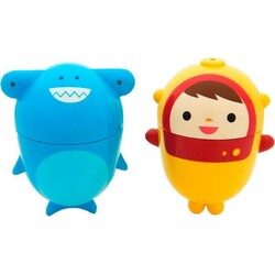 Munchkin. Іграшка для ванни Аквалангіст і акула(2900990772926)