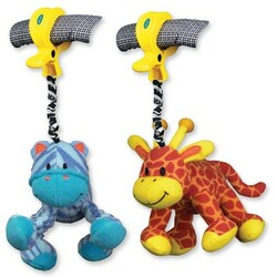 Playgro. Іграшка-підвіска "Коливається жираф", 3мес+  (1280)