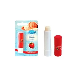 Lindo. Дитяча гігієнічна помада "Полуничка", Арт.772, 4.5 г(517728)