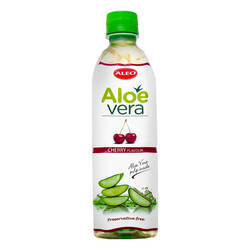 Aleo. Напій Яскраво-червоне Віра із смаком вишні 0,5л(4779040221824)