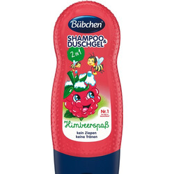 Bubchen. Шампунь і гель для душу Bubchen "Мишкина малина" 230 мл(7613035058200))