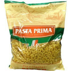 Pasta Prima. Вироби макаронні Pasta Prima Ріжки 800 г   (4820156761480)