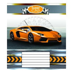 Мрії збуваються. Зошит 12 л. лінія. Машини(4820036480173)