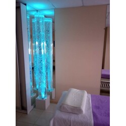 Tia-sport.  Пузырьковая колонна для сенсорной комнаты на подставке (sm-0831)