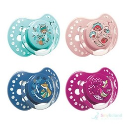 Lovi. Пустышка силиконовая динамическая Folky, 0-3 мес, 2 шт (22-841boy)