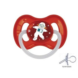 Canpol. Пустышка латексная круглая 6-18 месяцев (23-222)