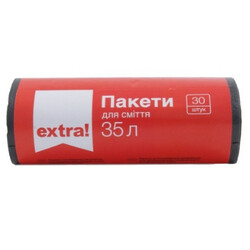 Extra! Пакеты для мусора  35л (4824034013203)