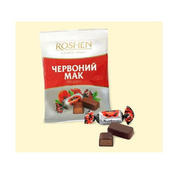 Roshen. Конфеты Красный мак 155гр(4823077615450)