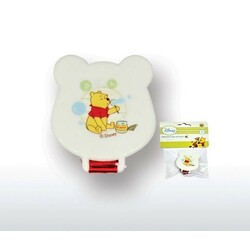 Lindo. Шнурочек для пустышки на клипсе "POOH".