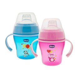 Chicco. Чашка для прогулок Soft Cup, 200мл, 6m+ (06823.12)