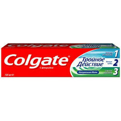 Colgate . Паста зубна Triple Action 100мл(7891024128992)