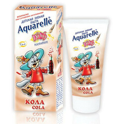 Aquarelle. Детская зубная паста "Кола", 50 мл, 3 года(403386)