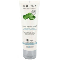 Logona. Био-средство для очищення особи 3 в 1, 100мл(4017645038813)