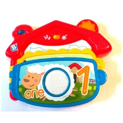 B kids. Розвиваюча музична іграшка "Книга", 6мес+  (04360)