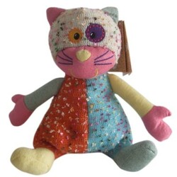 Family-Fun. Мягкая игрушка семья Друзяки Котенок Китти, 21 см (13DS1833)