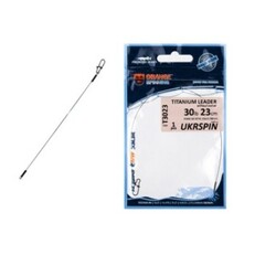 UKRSPIN .  Поводок Orange Spinning титан AFW 20см 9кг 0.35мм(1590.03.29)