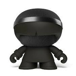 Xoopar. Акуст. стереосистема XOOPAR - XBOY GLOW(12cm,чёр.,Bluetooth,MP3-SD-карт,микроф.,аудио&USB-ка